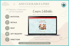 Christmas Party Invitation Website Canva Template RSVP Product Image 8