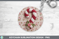 GorgeousChristmas Patch Keychain design.