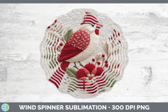 GorgeousChristmas Patch Wind Spinner design.