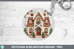 GorgeousChristmas Patch Keychain design.