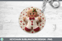 GorgeousChristmas Patch Keychain design.