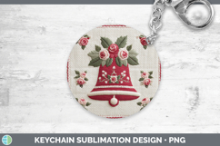 GorgeousChristmas Patch Keychain design.