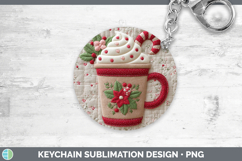 GorgeousChristmas Patch Keychain design.