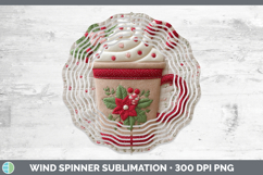 GorgeousChristmas Patch Wind Spinner design.