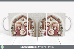 GorgeousChristmas Patch Mug Wrap design.