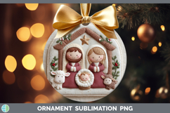 GorgeousChristmas Patch Ornament design.