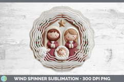 GorgeousChristmas Patch Wind Spinner design.