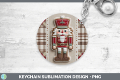 GorgeousChristmas Patch Keychain design.
