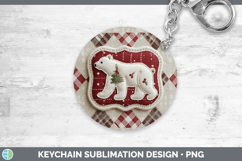 GorgeousChristmas Patch Keychain design.
