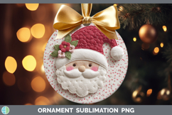 GorgeousChristmas Patch Ornament design.