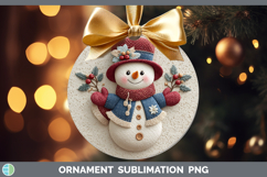 GorgeousChristmas Patch Ornament design.