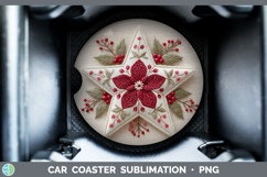GorgeousChristmas Patch Car Coaster design.