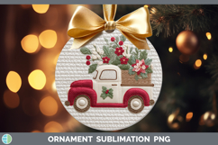 GorgeousChristmas Patch Ornament design.