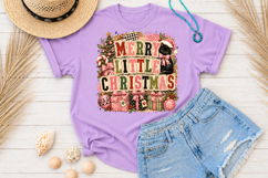 Christmas Patchwork Sublimation, Holly Jolly Cheer PNG Product Image 2