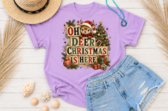 Christmas Patchwork Sublimation, Merry &amp; Bright PNG Product Image 2