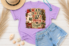 Christmas Patchwork Sublimation, Merry Christmas PNG Product Image 2