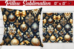 Pillow sublimation | Christmas Pattern | Happy Holidays Product Image 1