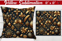 Pillow sublimation | Christmas Pattern | Happy Holidays Product Image 1