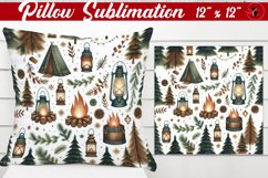 Pillow sublimation | Christmas Pattern | Happy Holidays Product Image 1