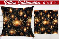 Pillow sublimation | Christmas Pattern | Happy Holidays Product Image 1