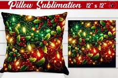 Pillow sublimation | Christmas Pattern | Happy Holidays Product Image 1