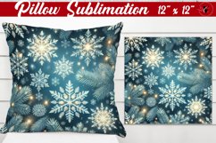 Pillow sublimation | Christmas Pattern | Happy Holidays Product Image 1