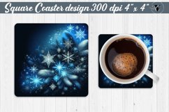 Square Coasters | Christmas Pattern | Christmas Product Image 1