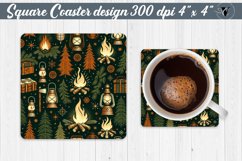 Square Coasters | Christmas Pattern | Christmas Product Image 1