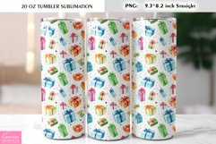 Colorful Christmas Gift Boxes|Christmas Tumbler Sublimation Product Image 1
