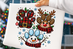 Christmas paws png sublimation design Product Image 4