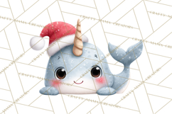 Christmas Peeking Characters Clipart, Cute Holiday PNGs Product Image 2