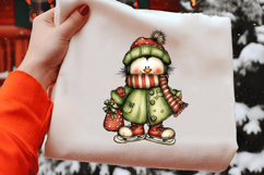 Christmas Penguin Clipart Sublimation Product Image 2