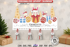 Christmas Advent Calendar Laser Cut Bundle|Xmas Countdown Product Image 2