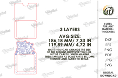 Christmas Pets Photo Frames Bundle Lasercut. Christmas SVG Product Image 3