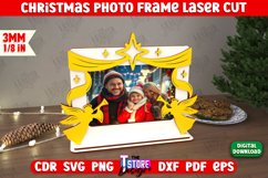 Christmas Photo Frame | Holiday Decorations | Gift Idea |CNC Product Image 1
