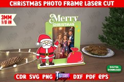 Christmas Photo Frame | Holiday Decorations | Gift Idea |CNC Product Image 1