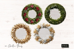 52 Christmas Photo Ornament PNG Bundle Product Image 10