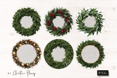 52 Christmas Photo Ornament PNG Bundle Product Image 3