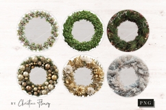 52 Christmas Photo Ornament PNG Bundle Product Image 5