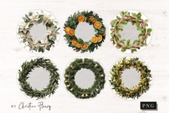 52 Christmas Photo Ornament PNG Bundle Product Image 7