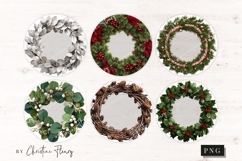 52 Christmas Photo Ornament PNG Bundle Product Image 8