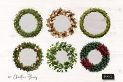 52 Christmas Photo Ornament PNG Bundle Product Image 9