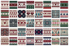 Scandinavian Christmas Pillowcase Sublimation Designs Bundle Product Image 2
