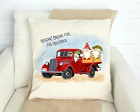 Christmas Gnome Sublimation, Red Truck Christmas Sublimation Product Image 4