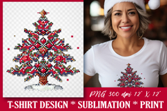 Christmas Pillow Sublimation PNG | Cushion Design Product Image 4
