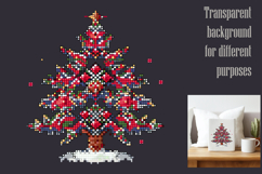 Christmas Pillow Sublimation PNG | Cushion Design Product Image 3