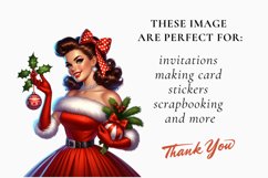 Funny Christmas Pin Up Girls Sublimation Bundle Product Image 2