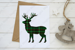 Christmas Plaid Clipart | Hand-Drawn Holiday Check PNG Product Image 3