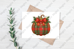 Christmas Plaid Pumpkin SVG and PNG Product Image 3