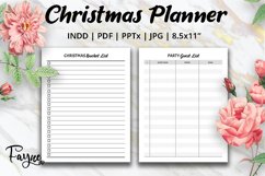 Christmas Planner | Holiday Organizer| Christmas Journal Product Image 3